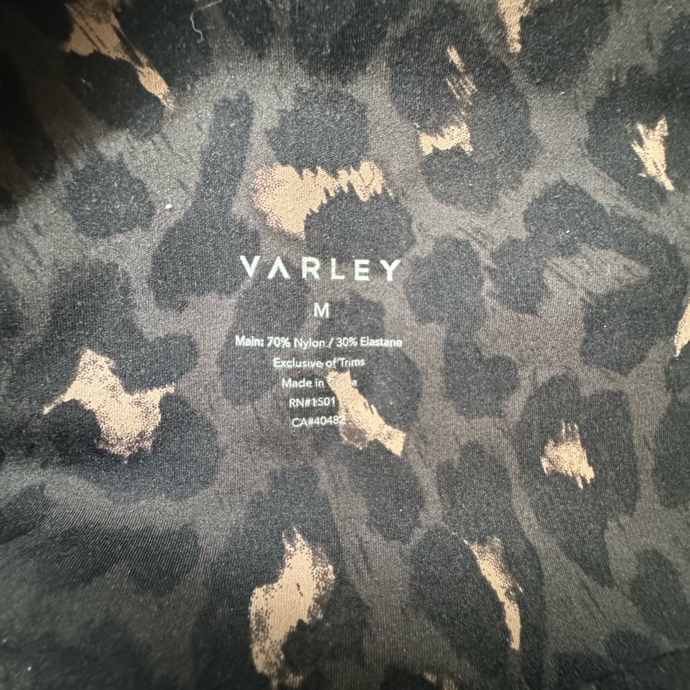 Varley Luna Ankle Leggings  Animal Print Leggings - Picture 2 of 2